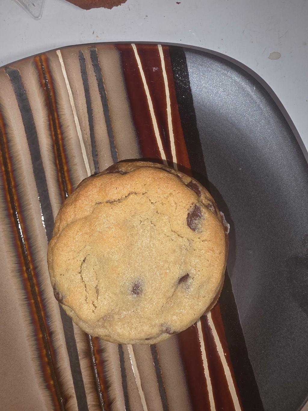 Pudgy Chocolate Chip Cookie