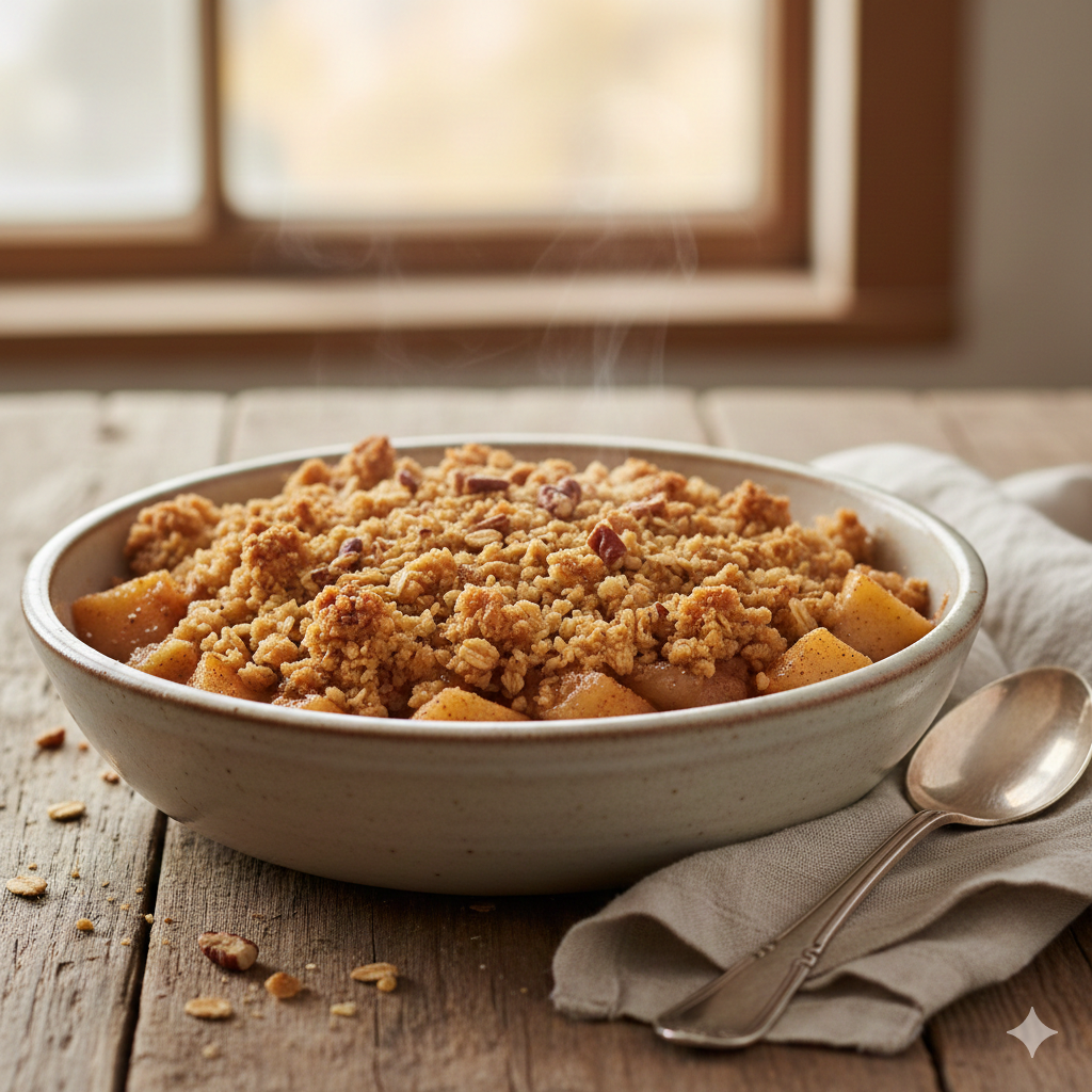Dairy free Apple Crisp